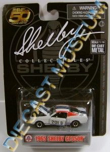 1965 65 Shelby Mustang GT350R 201 B Diecast 50 Years Collectibles