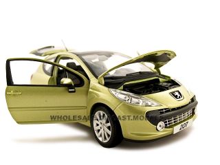 new 118 scale diecast car model of Peugeot 207 die cast car by Norev