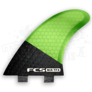MR TFX Performance Core Tri Fin Set   Fluorescent Green 1122 212 00 R