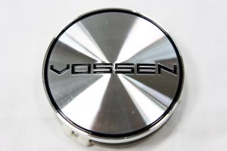 Brushed Machined Vossen Wheels Center Cap Part 2204000125 75mm