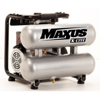 Maxus 0.5 HP 2.5 Gallon Oil Free X LITE Twinstack Air Compressor