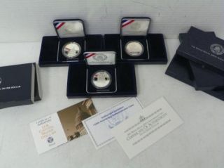 Commemorative 90 Silver Coin Sets US Capitol White House Smithsonian
