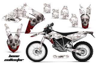 AMR Graphic Kit 450 BMW G450X Number Plate Backgrounds