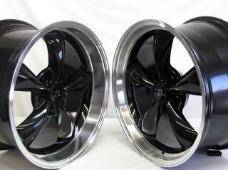 Mustang ® Bullitt Wheels 18x9 & 18x10 inch 2005   2012, 18 inch Rims