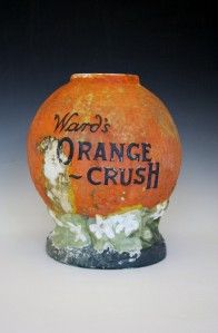 Wards Orange Crush Syrup Dispenser No Pump Original No Reserve