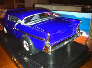 1957 Chevy Custom Hot Wheels RARE 1 18 Scale Die Cast