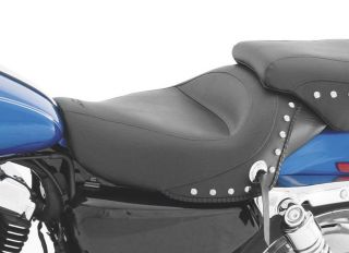 Mustang Studded Solo Seat 76154 Harley Davidson