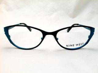 New Nine West NW 1003 Eyewear Eyeglasses Frames Teal Black 017