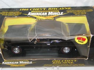 18 1966 Chevy Biscayne 427 American Muscle Ertl 33417 Limited to 10