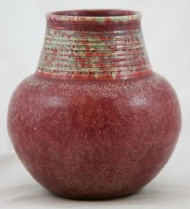 Roseville Imperial II 7 Vase in Red Mint 471 7