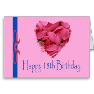 Cards, Note Cards and Happy 18th Birthday Greeting Card Templates