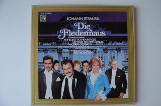 Strauss, Zigeunerbaron, Gedda, EMI, 2 LP Box