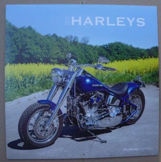 Harleys 30x60cm Wand Kalender 2013 NEU OVP Motorradkalender AL