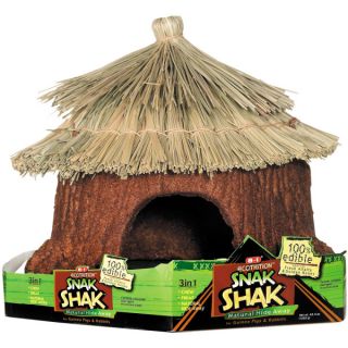 Ecotrition Snak Shak Hide Away   Cage Accessories   Small Pet