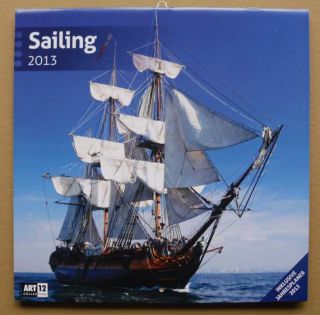 Sailing 30x60cm WandKalender 2013 NEU OVP Segeln Kalender AK