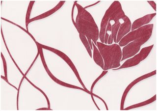 Grandeco Emotion 2014  217001 Tapete Vlies neu Floral Blume Rot Weiß