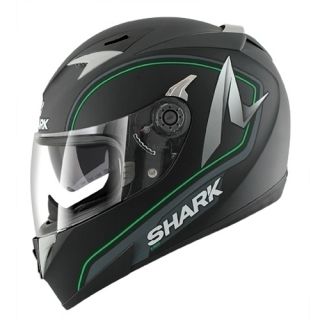 Shark S900C S 900C 900 Comfort SIGNATURE schwarz grün matt KGA Helm