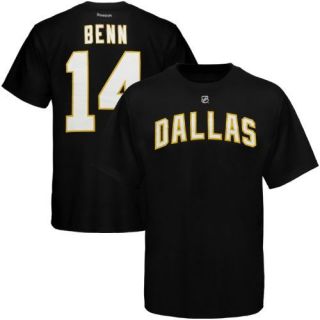 Jamie Benn Dallas Stars Net Number Player T Shirt   Black