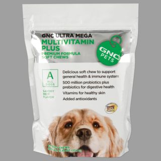 GNC Ultra Mega Multivitamin Plus for All Dogs   Sale   Dog