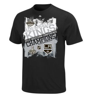 NHL T Shirt LOS ANGELES KINGS Locker Room WESTERN CONFERENCE CHAMPIONS