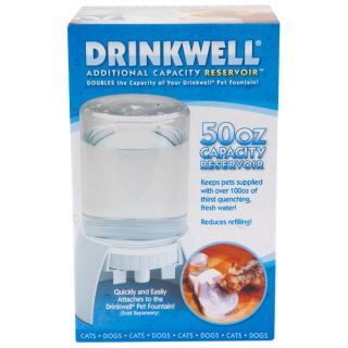 Drinkwell Pet Fountain Additional Capacity Reservoir   Automatic   Bowls & Feeding Accessories