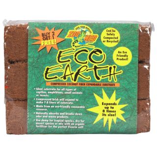 Small Pet Bedding & Litter Zoo Med Eco Earth Value Pack