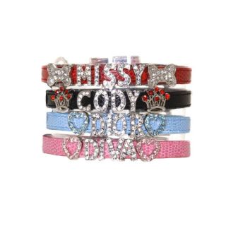26 Bars & a Band Snakeskin Bling Collars   Collars, Harnesses & Leashes   Dog