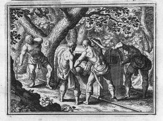 1640   Marcus Tullius Cicero Mord Kupferstich Merian