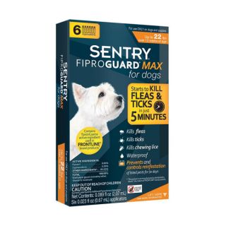 SENTRY FiproGuard Max Flea & Tick Squeeze On Treatment for Dogs   Sale   Dog