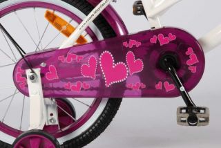 16 Zoll Heartbeat Cruiser Mädchen Kinder Fahrrad Herzchen Love Girl
