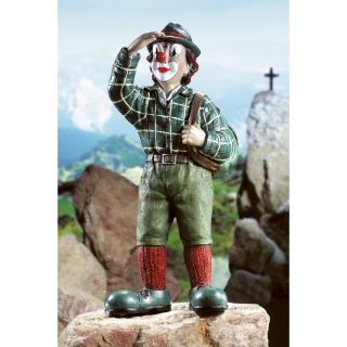 Gilde Clown Anton dunkelgrün 21,5cm (35888) NEU & OVP
