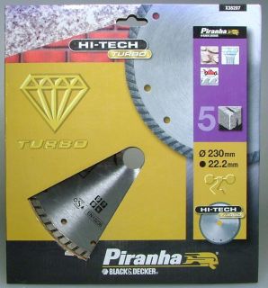 X38207 Piranha Diamanttrennscheibe Hi Tech, Ø 230 mm   22,2 mm