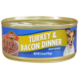 Grreat Choice Turkey and Bacon Dinner Dog Food   Food   Dog