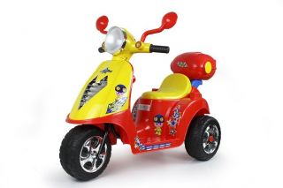 Kinder Elektro ROLLER Motorrad Auto Elektroauto XXL ROT