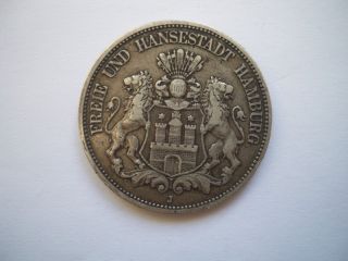 Hamburg 5 Mark 1875 J (25)