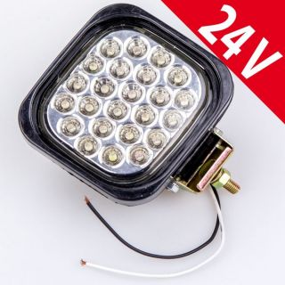 LED Arbeitslampe LKW 24V 24LED 11,5x10,5cm 3W Beleuchtung