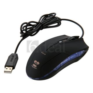 Tasten USB Gamer Gaming Maus Optisch Ergonomisch 1600DPI Spiel