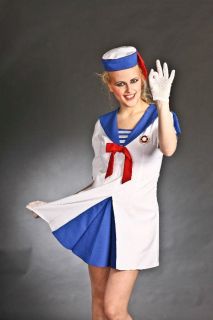 NAVY GIRL Matrosin Kostüm Damen Marine Matrose 40 NEU