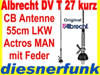 10x Markenantenne von Albrecht DV 27 T 55cm 1/4 Lambda 150Watt