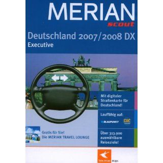 Merian scout, CD ROMs  Deutschland 2007/2008 DX Executive, 1 CD ROM