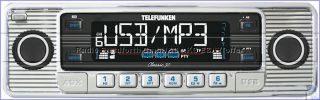 Telefunken CLASSIC 30 Retro CD//USB/SD Card Autoradio