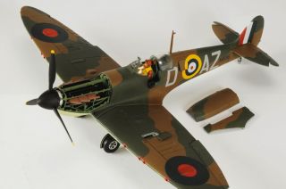 Corgi 1/32 AA33909 Spitfire Mk I Diecast Model RAF 234 Sqn Bob Doe BoB