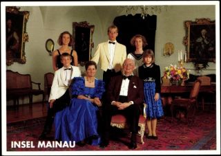 Ak Insel Mainau, Die gräfliche Familie Bernadotte