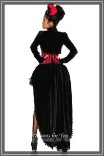 Burlesque CABARET Kostüm~36/38/40/42/44~Rock/Petticoat/Corsage/Bolero