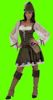 Kostüm Robin Hood Dame komplett Gr.36 46 Karneval Fasching NEU