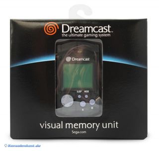 Dreamcast   limit. VMU Memory Card schwarz NEU