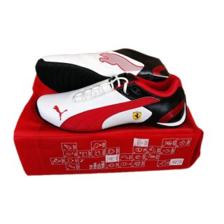 M2 Schuhe Sneaker Leder Gr. 36 39 weiß rot schwarz Turnschuhe