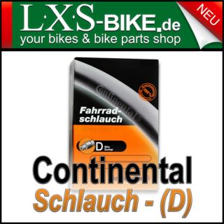 Continental Schlauch 26 x 37 47 559 597 D40 TOUR Fahrrad BIKE schwarz