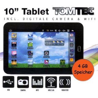 TOMTEC Tablet PC (25,65 cm (10.1 Zoll) resistives Display, 1024x600