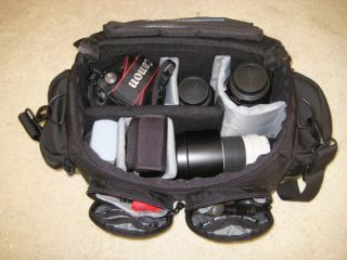 SLR Kameratasche für ein bis zwei Bodys, 7 10 Objektive und Zubehör